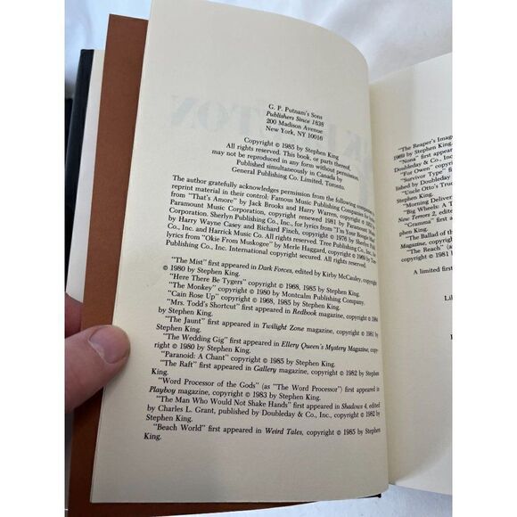 STEPHEN KING SKELETON CREW FIRST EDITION 4TH PRINTING RARE $18.95 PUTNAM - Picture 7 of 10